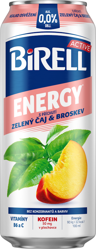 Energy Zelený čaj & Broskev